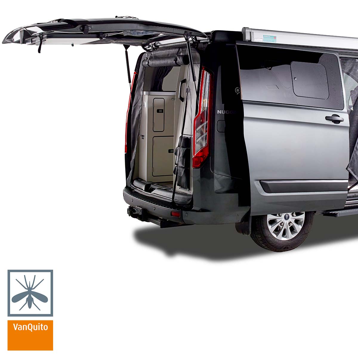 Mayr VanQuito Set für VW T5/T6 feinmaschiges Moskitonetz - Camping Wagner  Edition bei Camping Wagner Campingzubehör